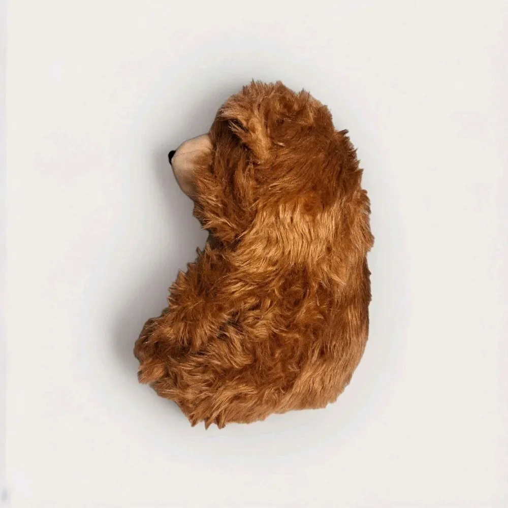 Aurora World‎ Sitting Bear Brown Beanbag Plush Stuffed Animal Toy Tag Removed